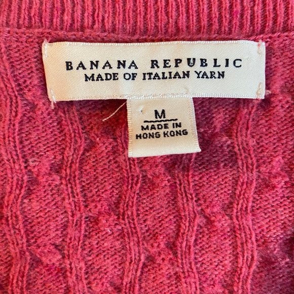 🌺Bright Pink Banana Republic Sweater🌺 - Picture 7 of 7